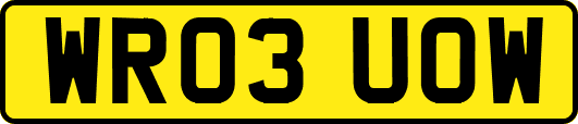 WR03UOW
