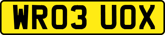 WR03UOX