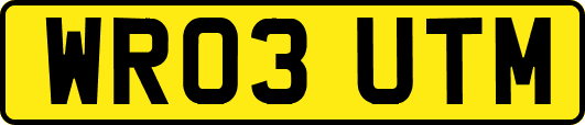 WR03UTM