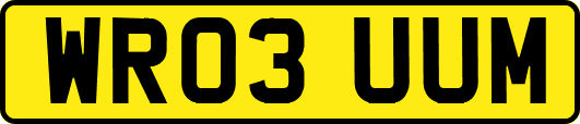 WR03UUM