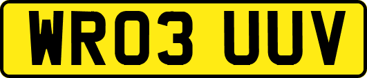 WR03UUV