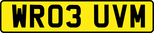 WR03UVM