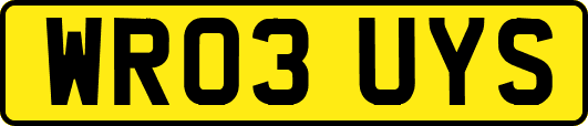 WR03UYS