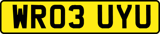 WR03UYU