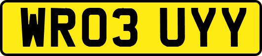 WR03UYY