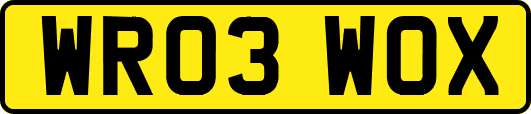 WR03WOX