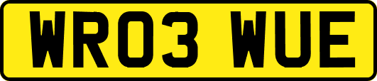 WR03WUE