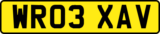 WR03XAV