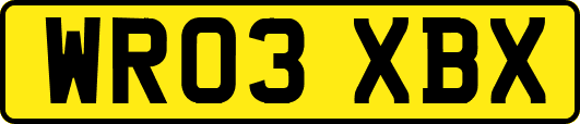 WR03XBX