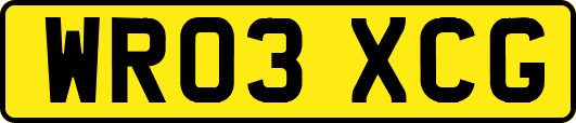 WR03XCG