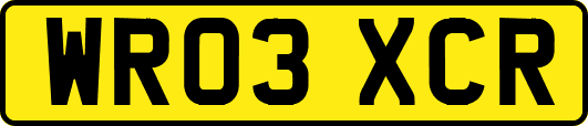 WR03XCR