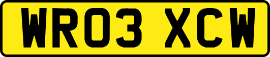 WR03XCW