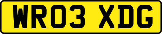 WR03XDG