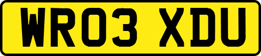 WR03XDU