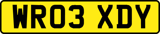 WR03XDY