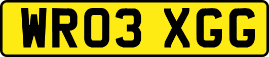 WR03XGG