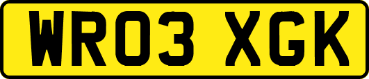 WR03XGK