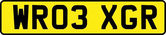 WR03XGR
