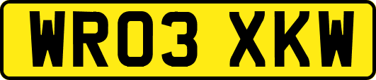 WR03XKW