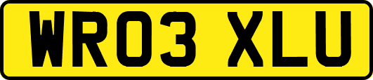 WR03XLU