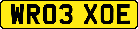 WR03XOE