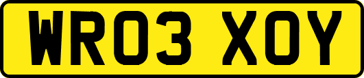 WR03XOY