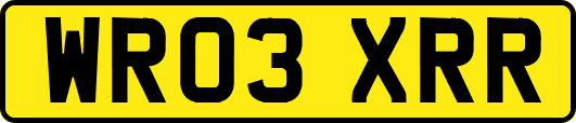 WR03XRR