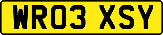 WR03XSY