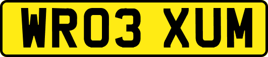 WR03XUM