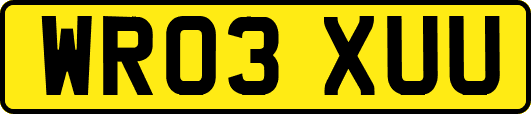 WR03XUU