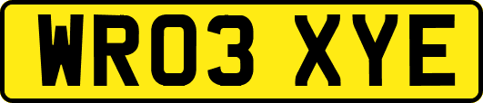 WR03XYE
