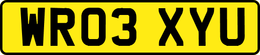 WR03XYU