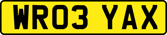 WR03YAX