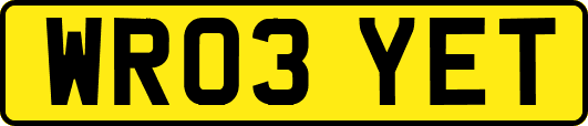 WR03YET