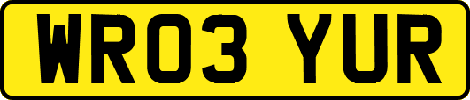 WR03YUR