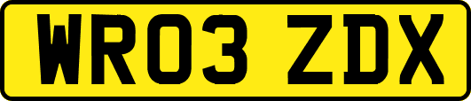 WR03ZDX