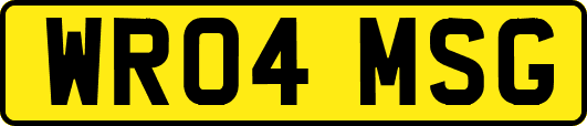 WR04MSG