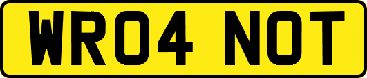 WR04NOT