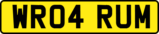 WR04RUM