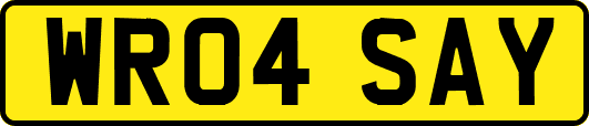 WR04SAY