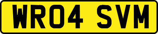 WR04SVM