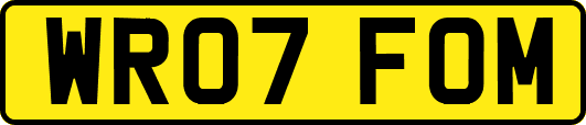 WR07FOM