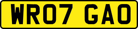 WR07GAO