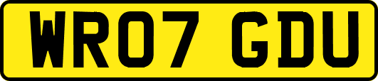WR07GDU