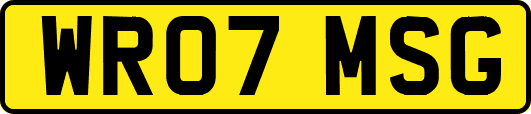 WR07MSG