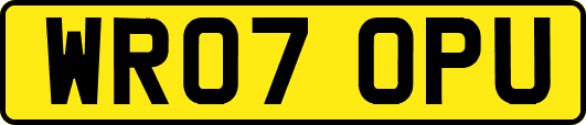 WR07OPU