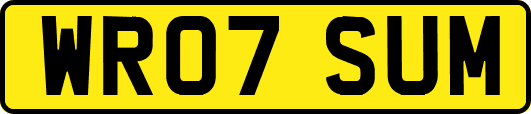 WR07SUM