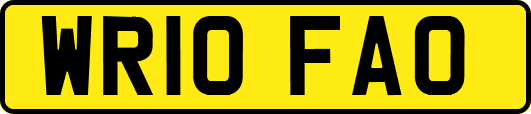 WR10FAO