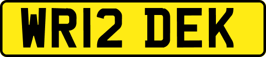 WR12DEK