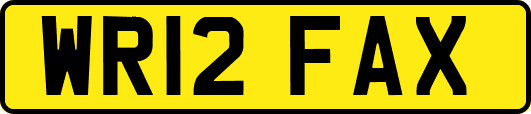 WR12FAX